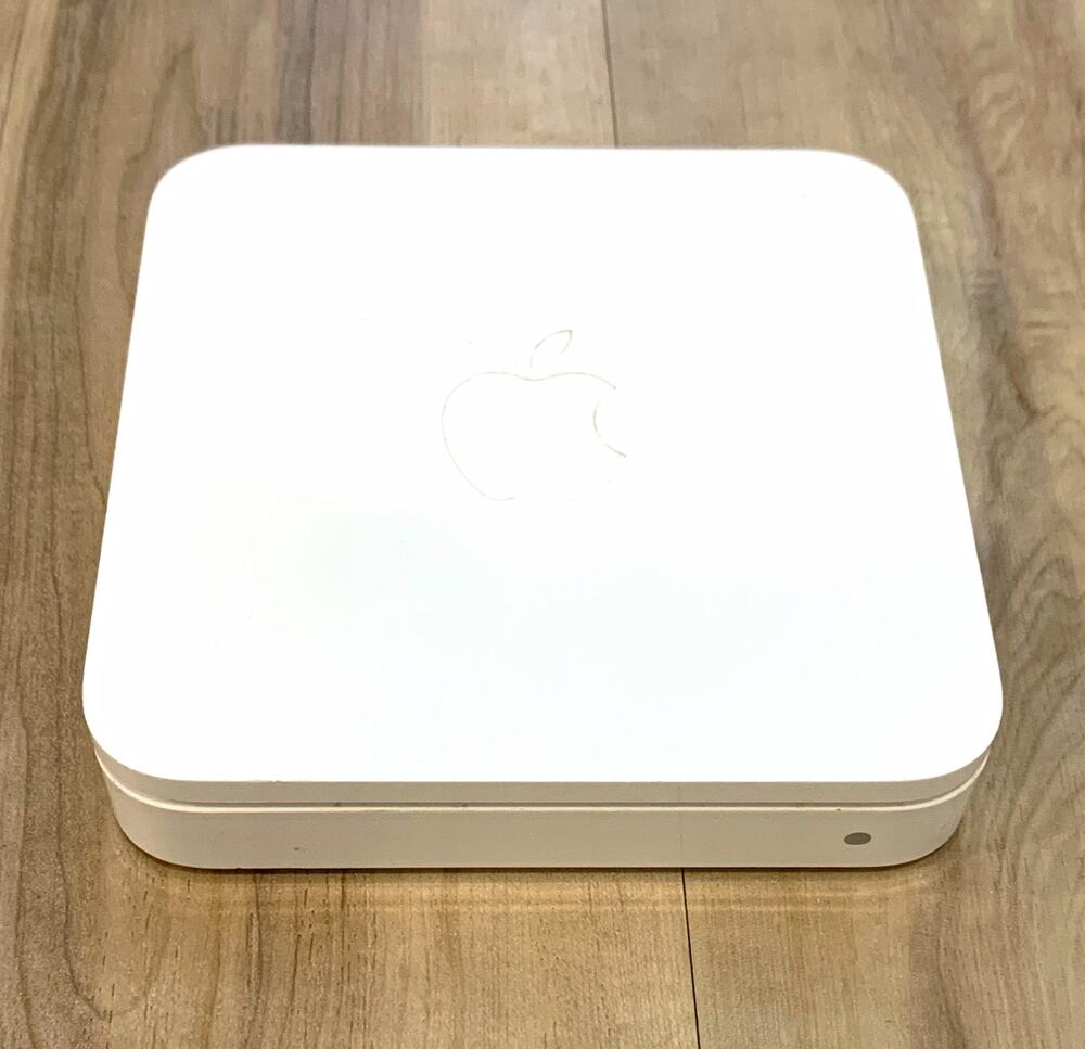 Apple AirPort Extreme Base Station A1354 White Wi‑Fi Router USB Gigabit UNTESTED